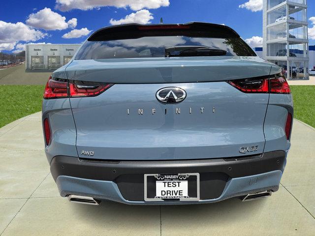 new 2025 INFINITI QX55 car, priced at $53,280