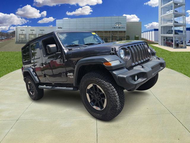 used 2020 Jeep Wrangler Unlimited car, priced at $26,855