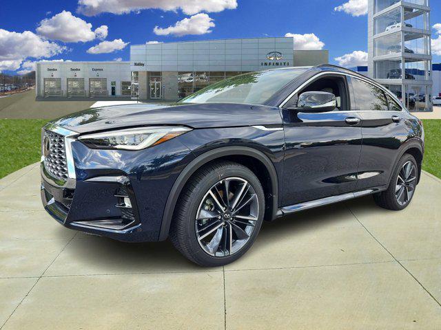 new 2025 INFINITI QX55 car, priced at $53,680