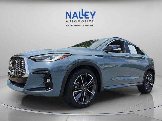 used 2024 INFINITI QX55 car, priced at $37,686
