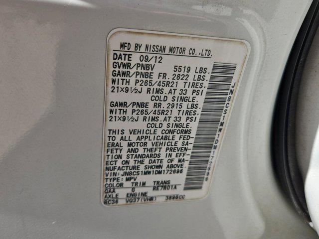 used 2013 INFINITI FX37 car, priced at $12,721