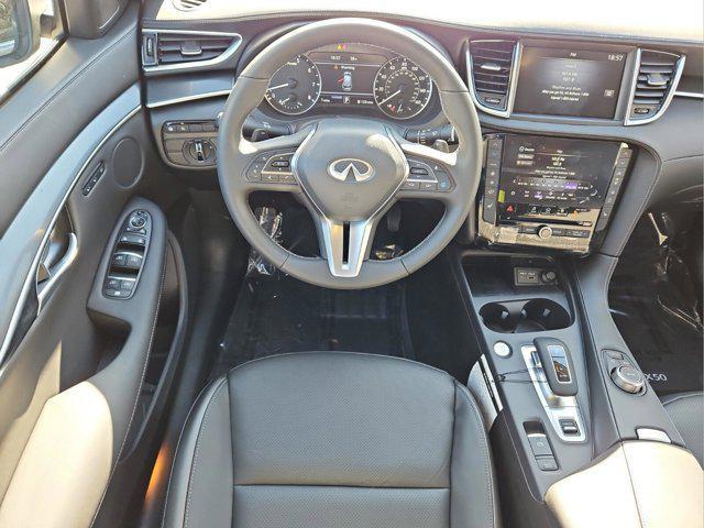 new 2025 INFINITI QX50 car, priced at $46,370