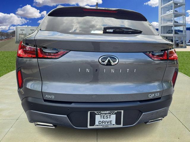 new 2025 INFINITI QX55 car, priced at $52,175