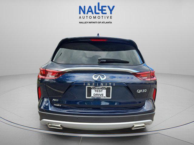 new 2025 INFINITI QX50 car, priced at $45,318