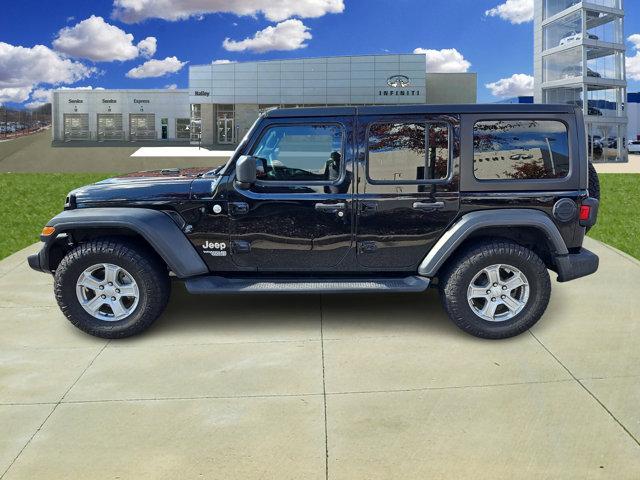 used 2018 Jeep Wrangler Unlimited car, priced at $21,693