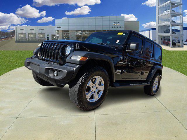 used 2018 Jeep Wrangler Unlimited car, priced at $20,372