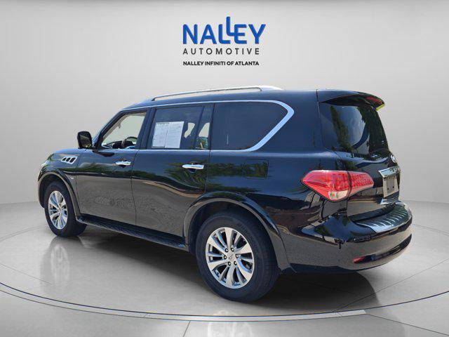 used 2017 INFINITI QX80 car, priced at $18,596