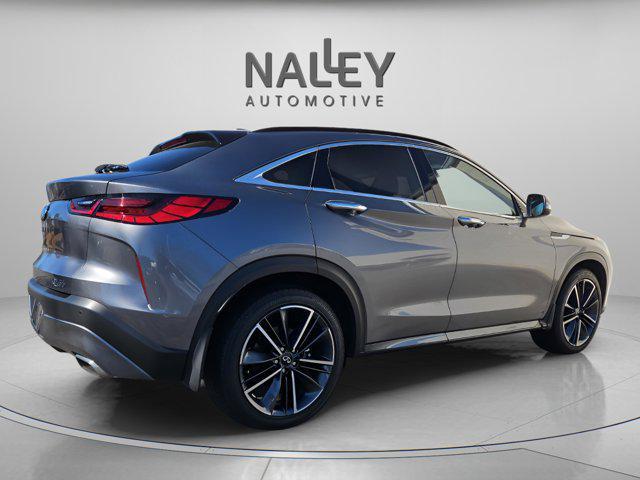 used 2025 INFINITI QX55 car, priced at $37,895