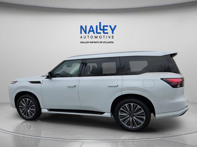 new 2025 INFINITI QX80 car, priced at $88,000