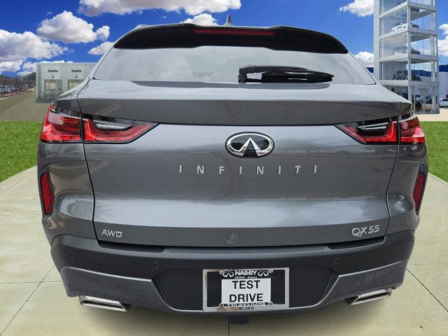 new 2025 INFINITI QX55 car, priced at $49,050