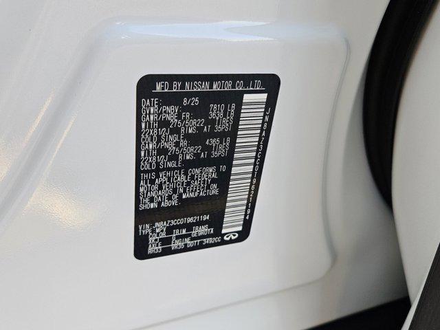 new 2026 INFINITI QX80 car, priced at $114,920