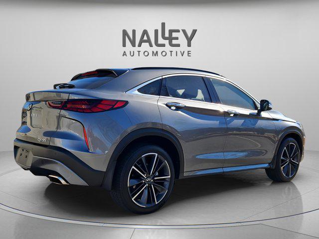 used 2025 INFINITI QX55 car, priced at $39,276