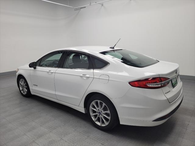 used 2017 Ford Fusion Hybrid car, priced at $16,695