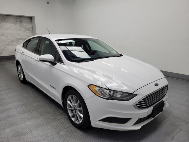 used 2017 Ford Fusion Hybrid car, priced at $16,695