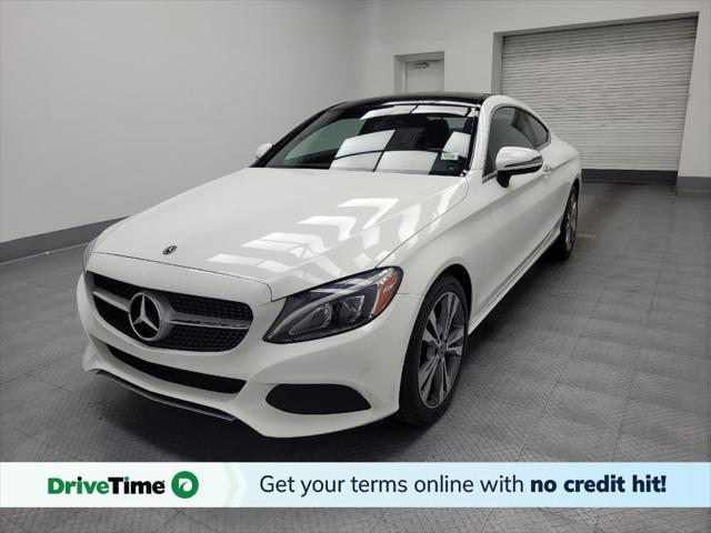 used 2018 Mercedes-Benz C-Class car, priced at $24,995