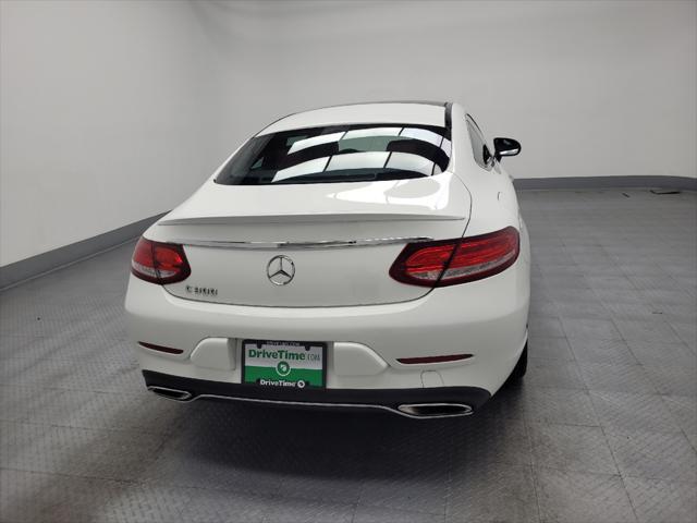 used 2018 Mercedes-Benz C-Class car, priced at $24,995