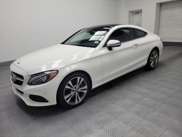 used 2018 Mercedes-Benz C-Class car, priced at $24,995