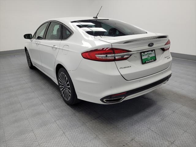 used 2018 Ford Fusion car, priced at $16,395