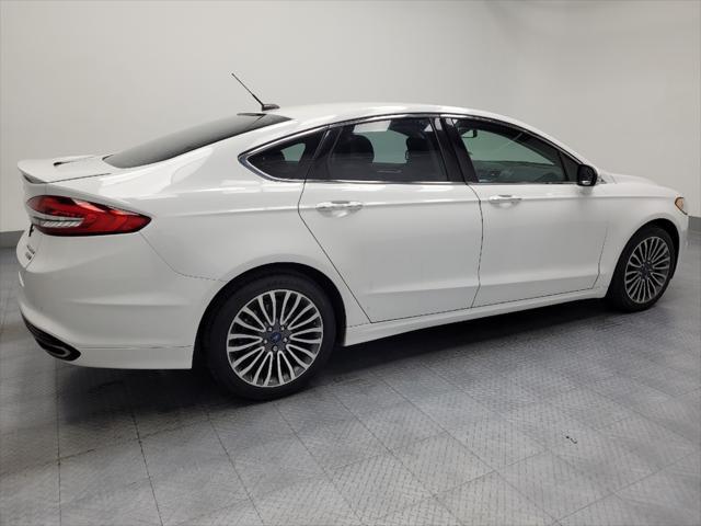 used 2018 Ford Fusion car, priced at $16,395