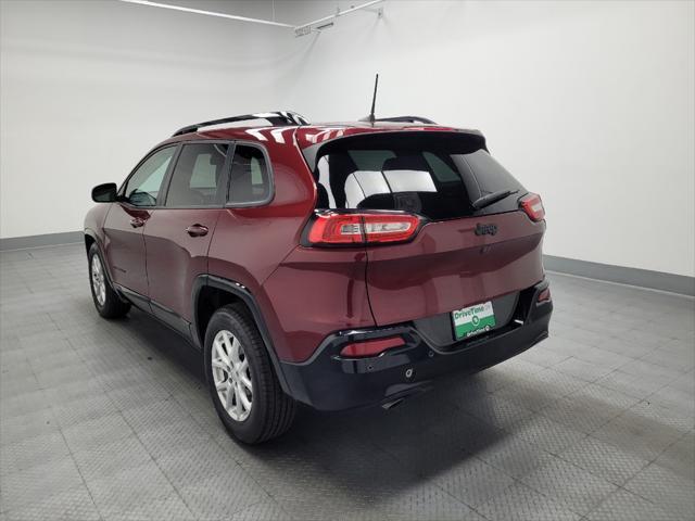 used 2018 Jeep Cherokee car, priced at $17,595