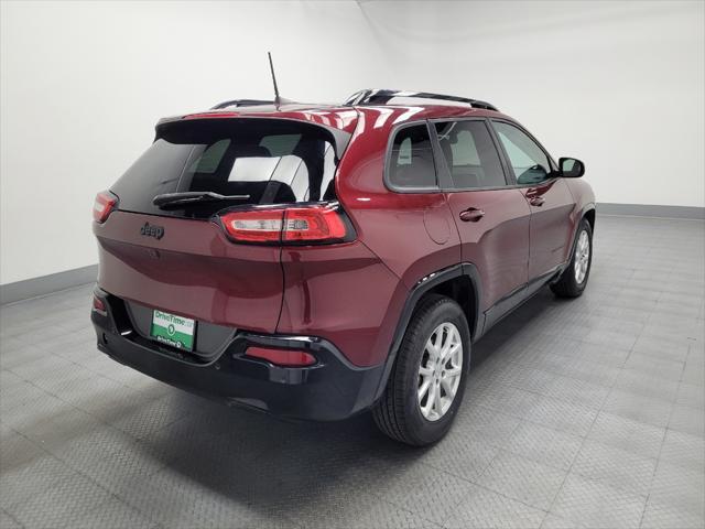 used 2018 Jeep Cherokee car, priced at $17,595