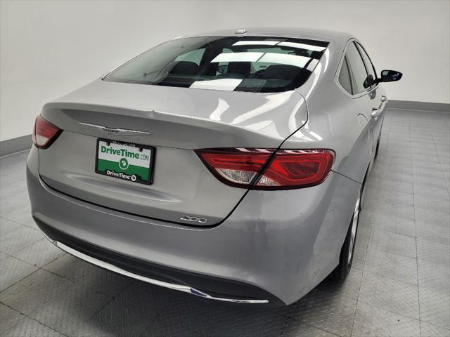 used 2015 Chrysler 200 car, priced at $12,595