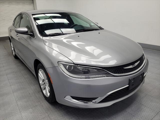 used 2015 Chrysler 200 car, priced at $12,595