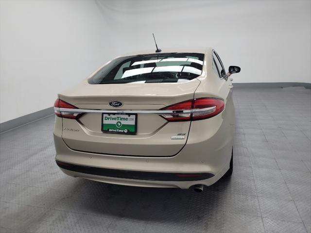 used 2018 Ford Fusion car, priced at $14,895