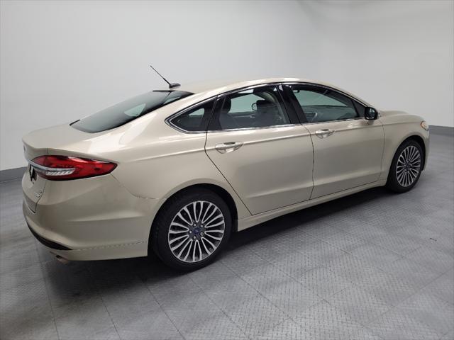 used 2018 Ford Fusion car, priced at $14,895