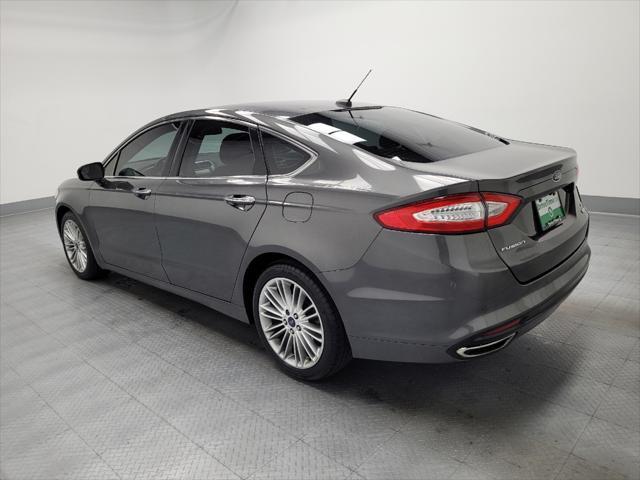 used 2016 Ford Fusion car, priced at $15,395