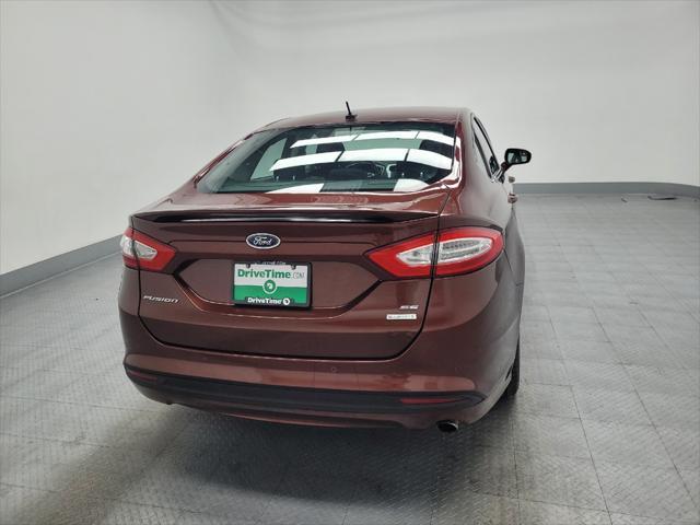 used 2016 Ford Fusion car, priced at $15,495