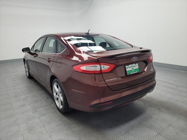 used 2016 Ford Fusion car, priced at $15,495