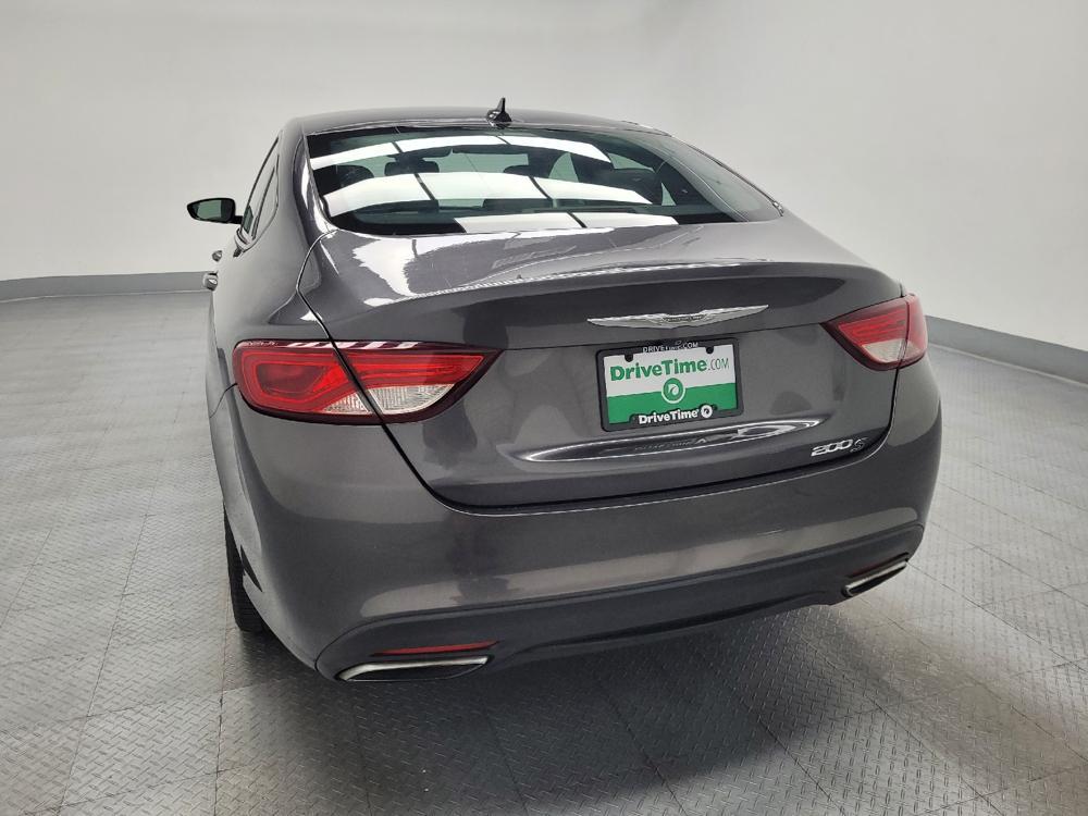 used 2015 Chrysler 200 car, priced at $13,195