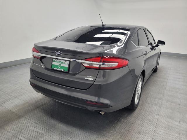 used 2018 Ford Fusion car, priced at $14,495