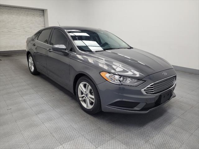 used 2018 Ford Fusion car, priced at $14,495