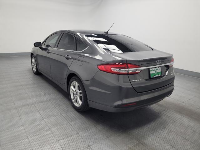 used 2018 Ford Fusion car, priced at $14,495
