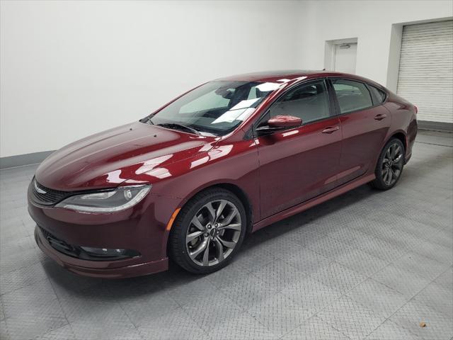 used 2016 Chrysler 200 car, priced at $15,795