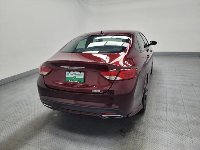 used 2016 Chrysler 200 car, priced at $15,795
