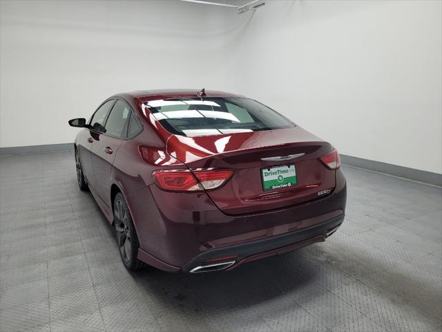 used 2016 Chrysler 200 car, priced at $15,795