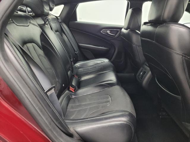 used 2016 Chrysler 200 car, priced at $15,795