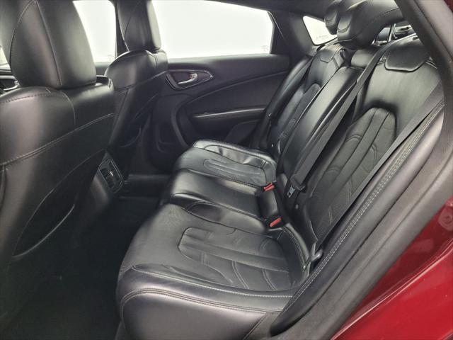 used 2016 Chrysler 200 car, priced at $15,795