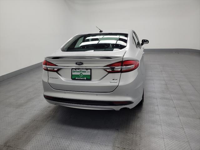 used 2018 Ford Fusion car, priced at $13,495