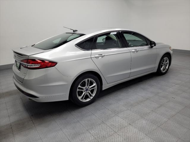 used 2018 Ford Fusion car, priced at $13,495