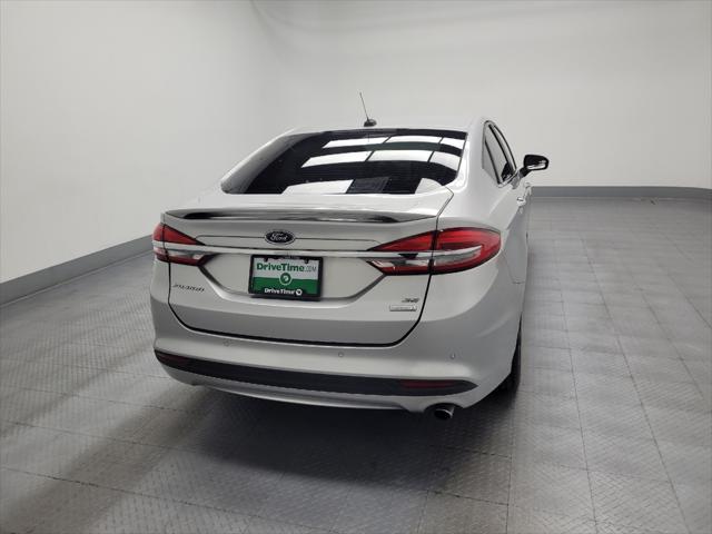 used 2018 Ford Fusion car, priced at $17,695