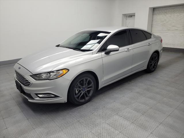 used 2018 Ford Fusion car, priced at $17,695