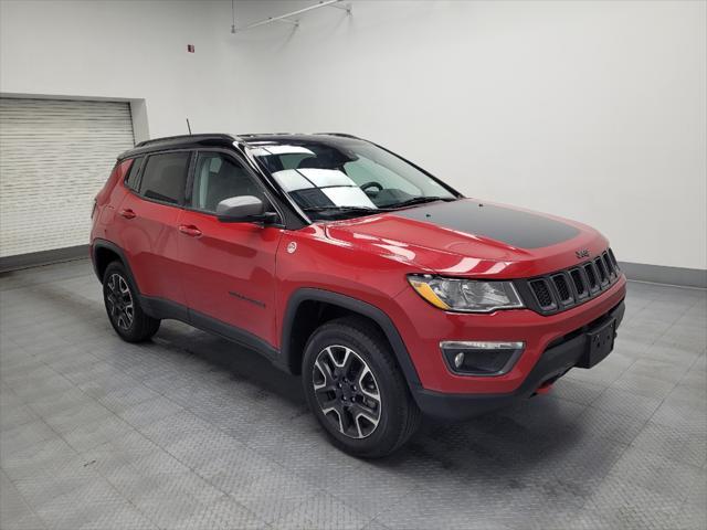 used 2021 Jeep Compass car, priced at $17,395