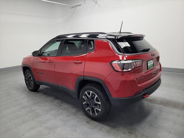 used 2021 Jeep Compass car, priced at $17,395