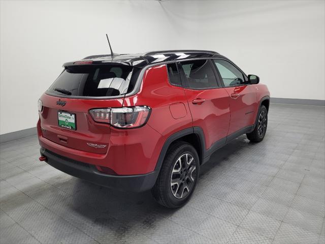 used 2021 Jeep Compass car, priced at $17,395