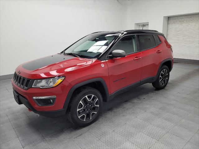 used 2021 Jeep Compass car, priced at $17,395