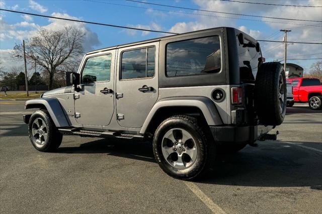 used 2018 Jeep Wrangler JK Unlimited car, priced at $24,997